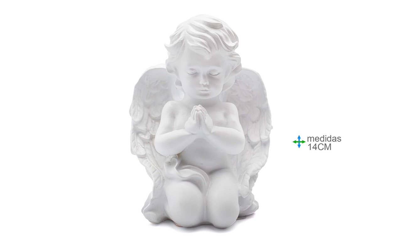 Ange en résine 14 cm