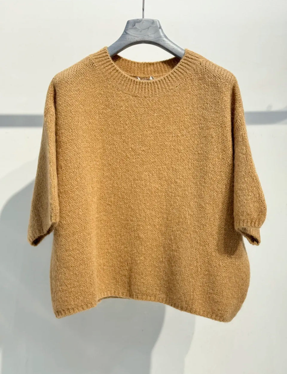 Pull en Kid Mohair & Laine Camel