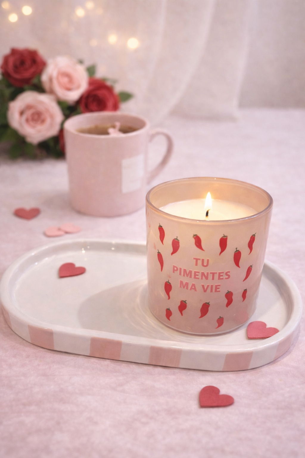 Bougie parfumée Juste un peu d'amour ❤️