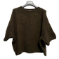 Pull en Kid Mohair & Laine Chocolat