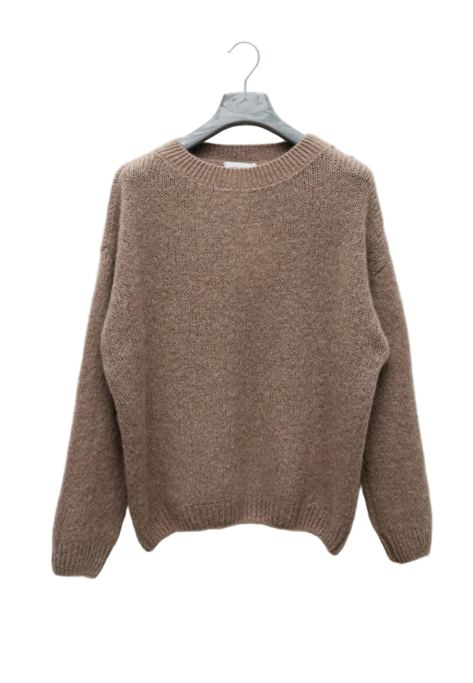 Pull Kid Mohair & Laine taupe