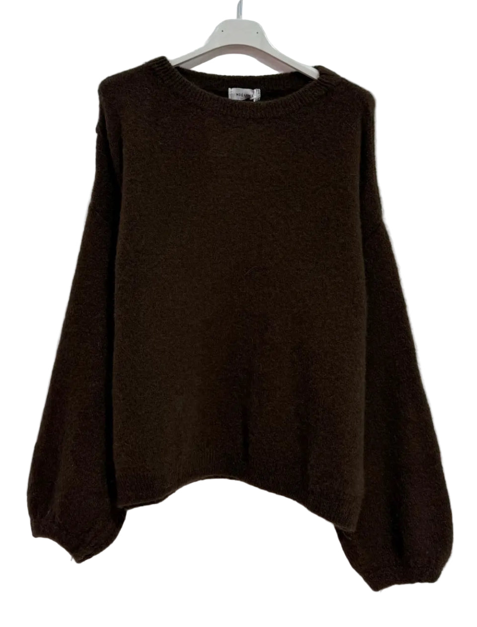 Pull Alpaga chocolat