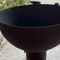 Coupe sur pied noire taille L