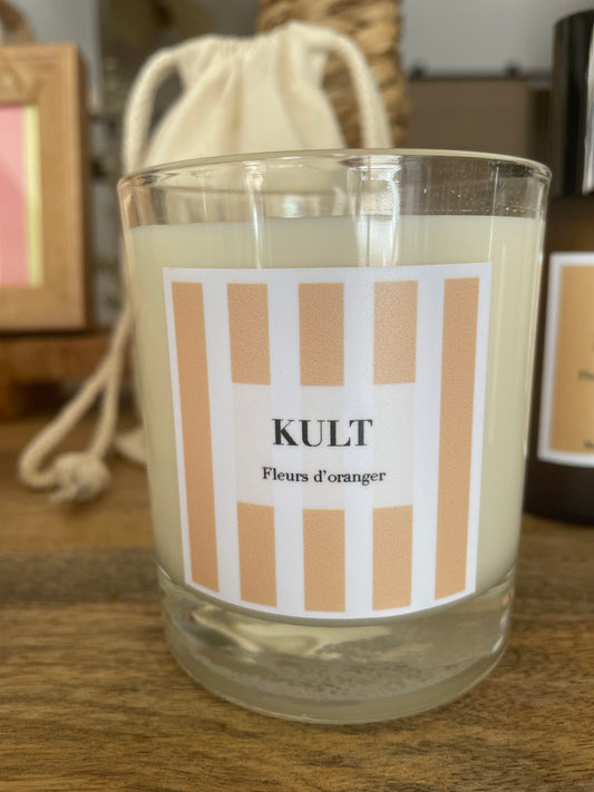 KULT bougie Fleur d'Oranger