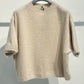 Pull en Kid Mohair & laine Beige