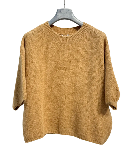 Pull en Kid Mohair & Laine Camel