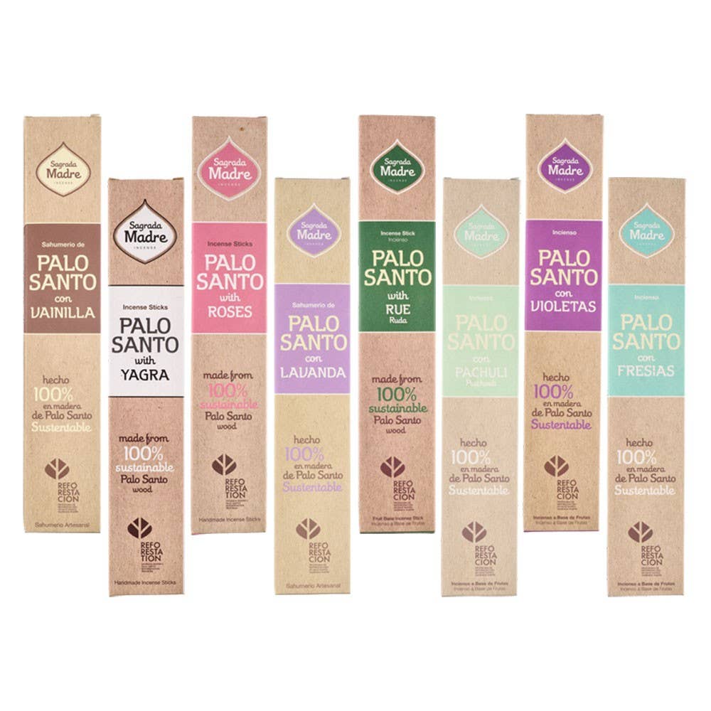 Encens Palo Santo avec Yagra - Sagrada Madre