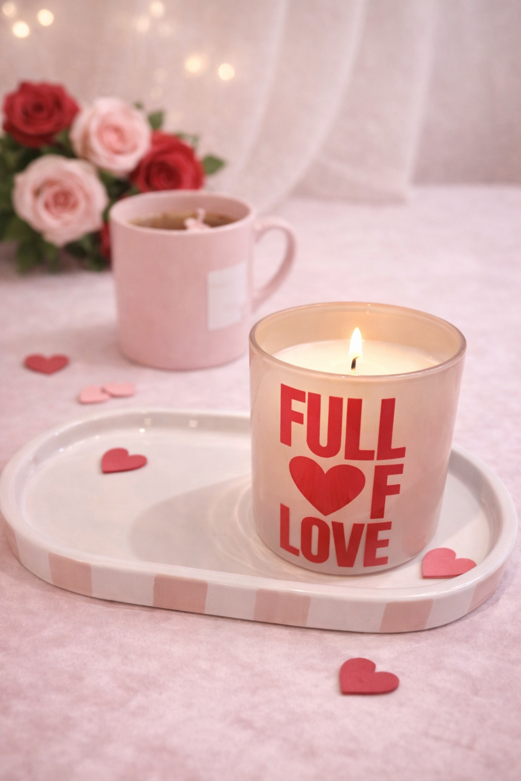 Bougie parfumée Juste un peu d'amour ❤️